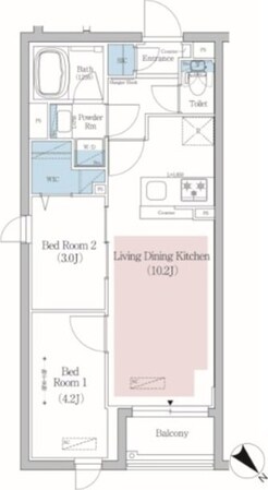 アーバネックス文京小石川の物件間取画像